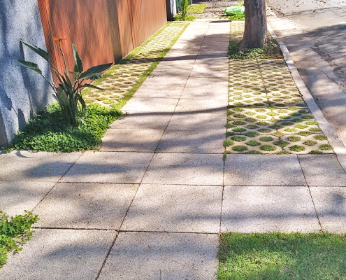 Piso Permeável de Concreto