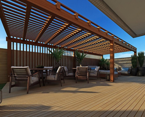 piso para deck