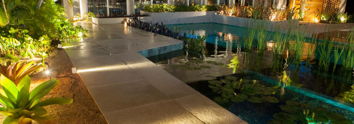 Bordas para piscina de concreto