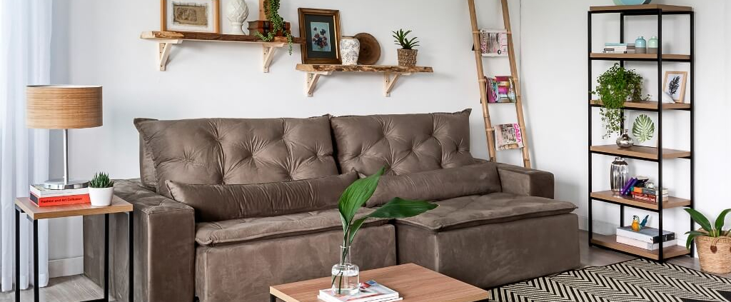 decoração da sala de estar