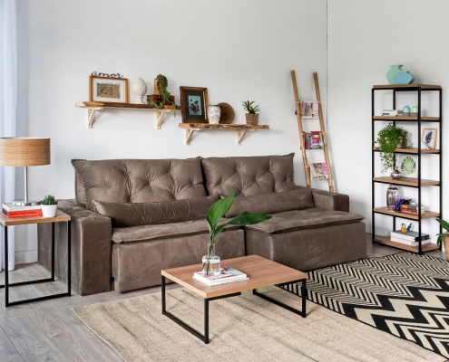 decoração da sala de estar